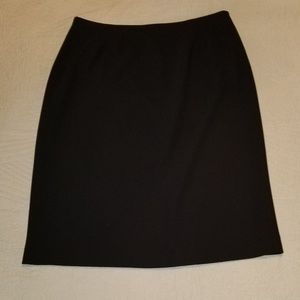 Kasper Black Skirt